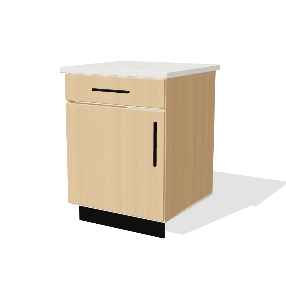 Gabinete en roble claro